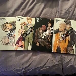 Deadman Wonderland Manga Volumes 1-5